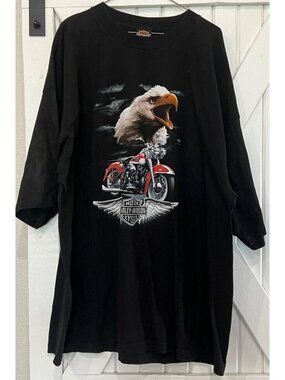 Harley Davidson Mens T-shirt Size 4XL High Desert Boise Idaho Black Short Sleeve
